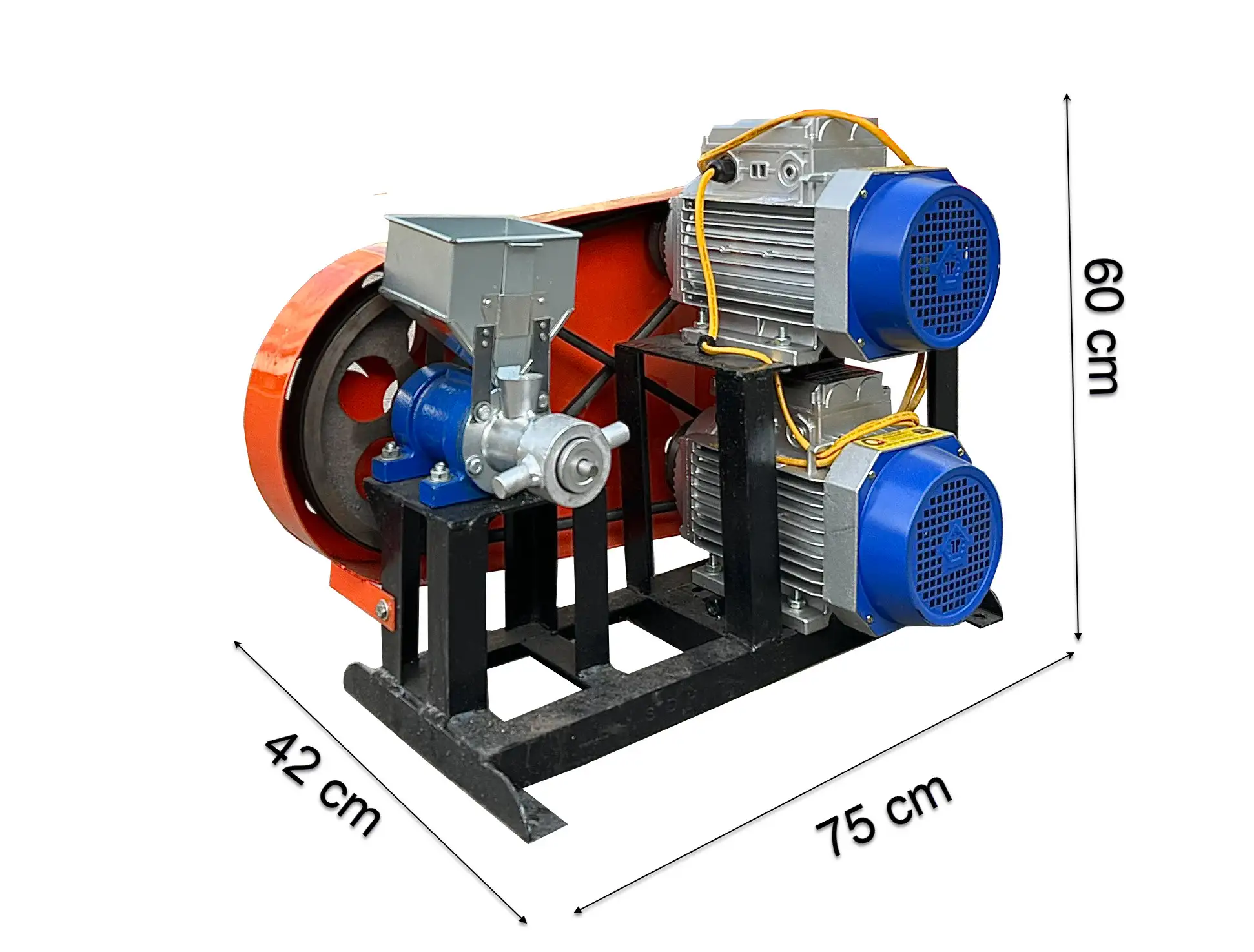 Máy nổ bỏng 1 pha lắp 2 động cơ - Ảnh 5